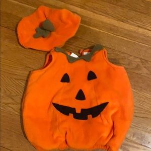 Baby Pumpkin Halloween Costume